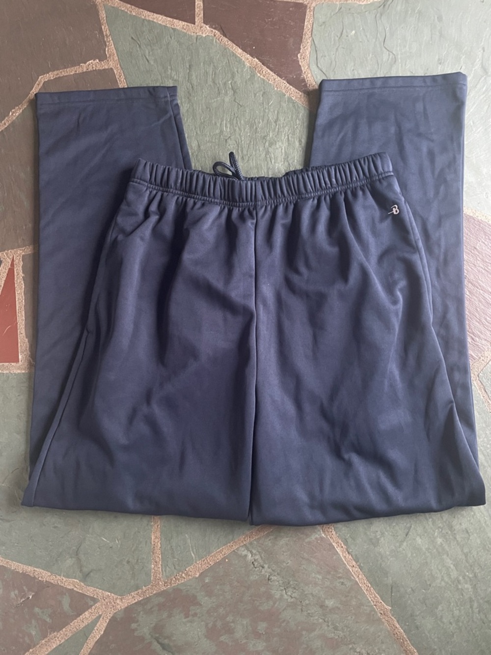 NWOT Men's Navy Jogger Pants with Elastic Waistband